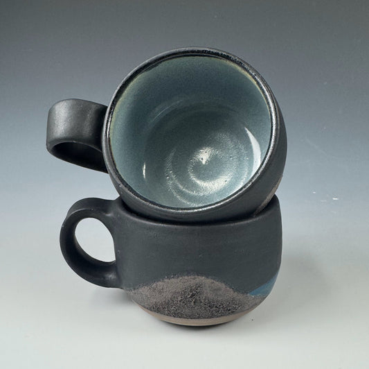 Mini-mugs - Black Landscape