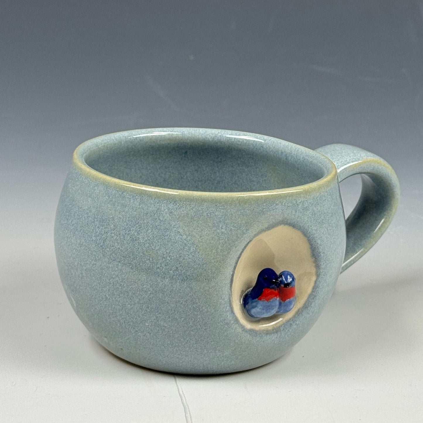 Mug - Love Bird, Western Bluebirds