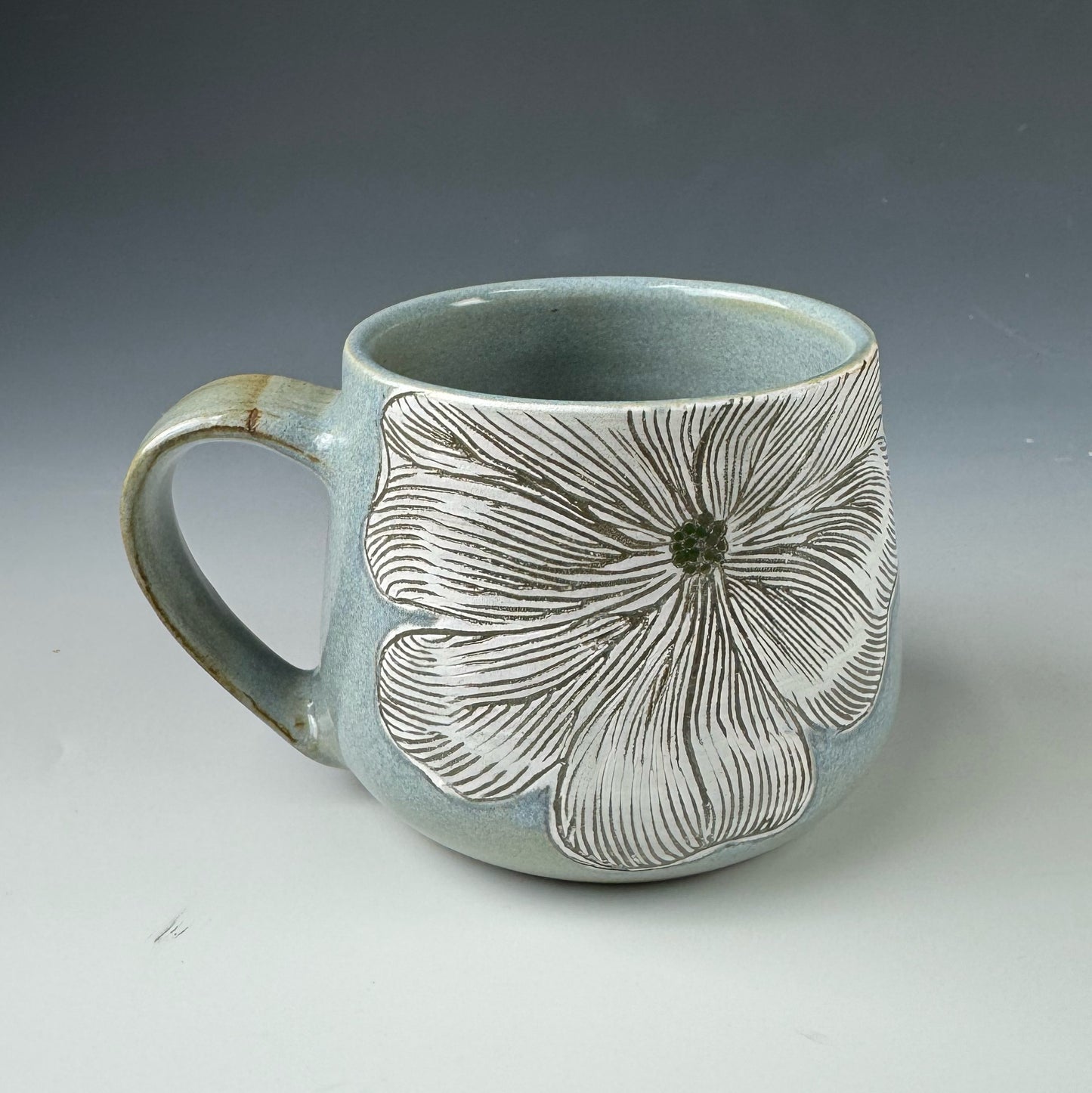 Mug - Flower Collection, Poppy shaped