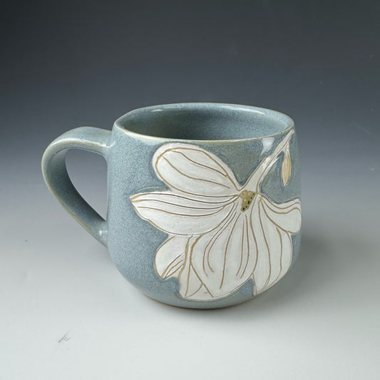 Mug - Flower Collection, Magnolia flower