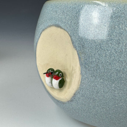 Mug - Love bird, Ruby-throated hummingbirds