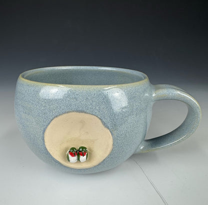 Mug - Love bird, Ruby-throated hummingbirds