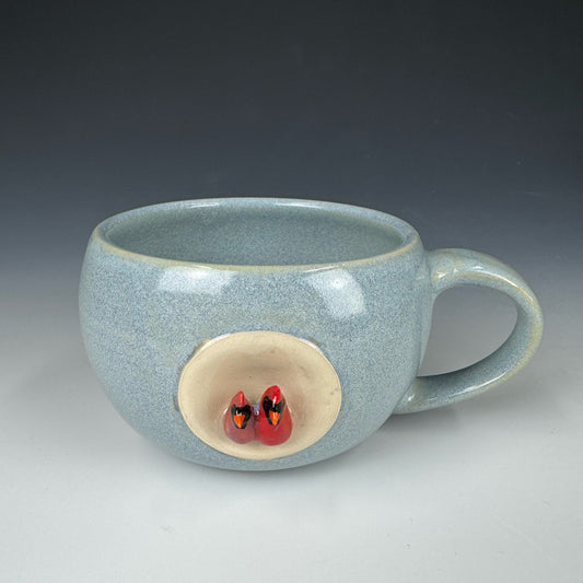 Mug - Love bird, Northern Cardinal