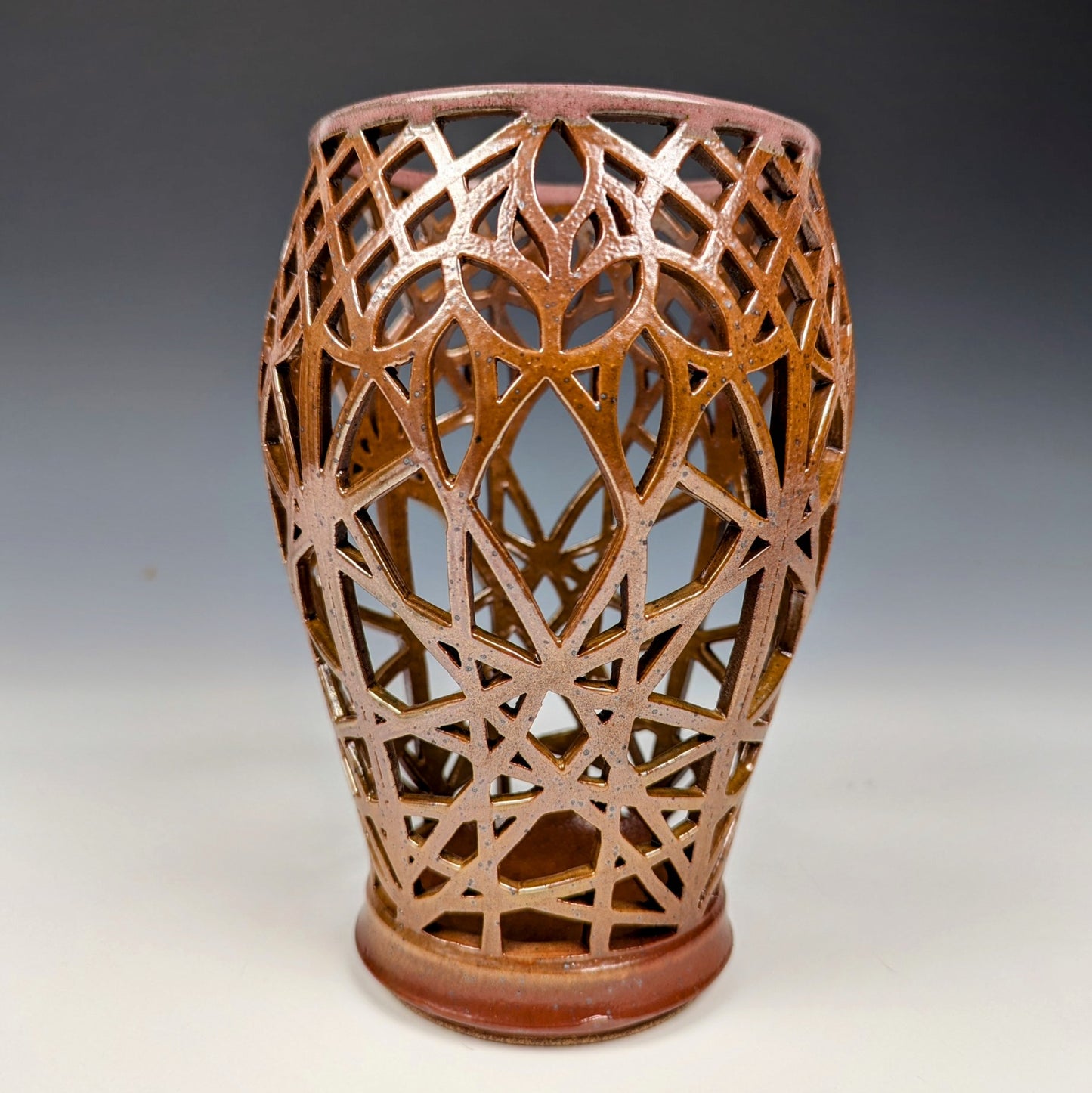 Vase - Shattered cathedral window