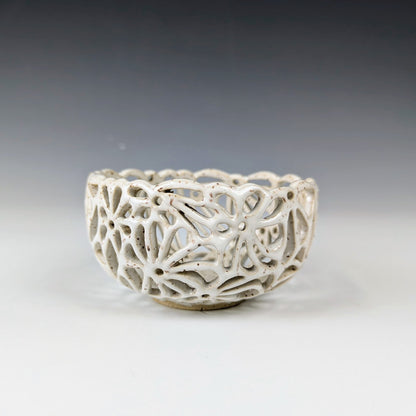 Bowl - Pierced Flower